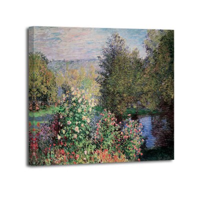 Claude Monet - A corner of the Garden at Montgeron