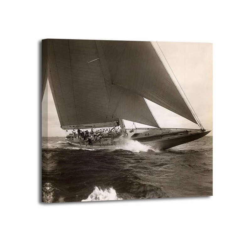 Edwin Levick - J Class Sailboat 