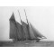 Edwin Levick - The Schooner Karina at Sail 1919