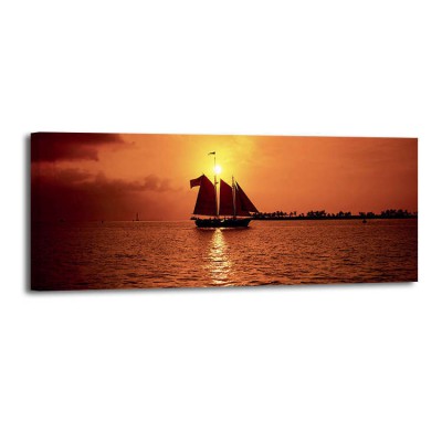 James Randklev - Saiboat on sunset