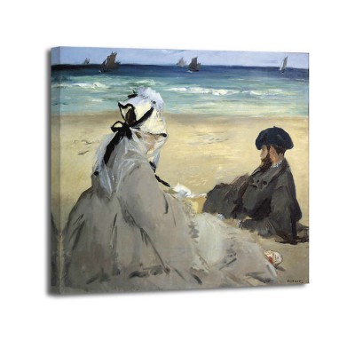 Claude Monet - Sur la plage