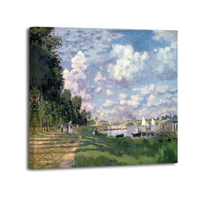 Claude Monet - The Marina at Argenteuil