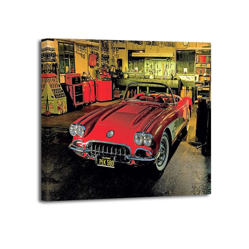 Derek Gardner - 1958 Chevrolet Corvette in Garage