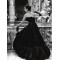 Genevieve Naylor - Black Evening dress Roma 1952