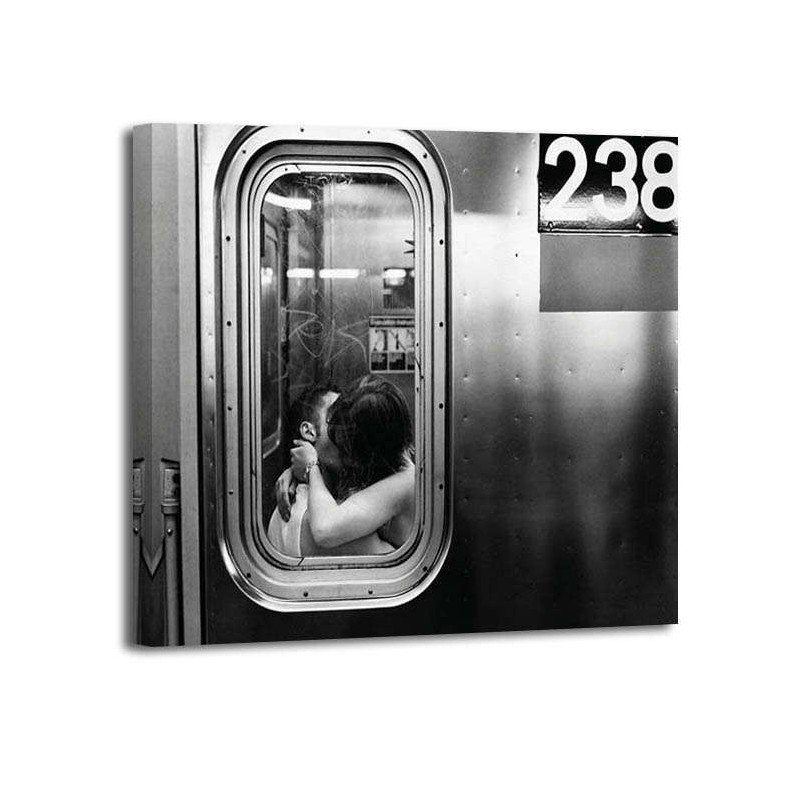 Matthew Alan - Kissing in a subway car 