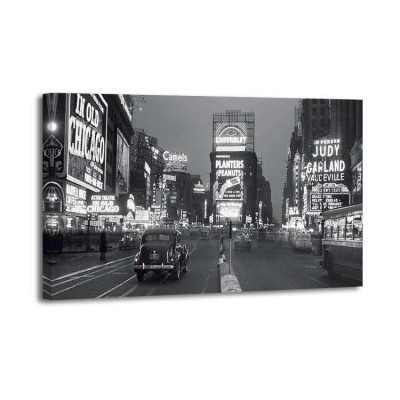 Philip Gendreau - Times square iluminated by large neon advertising signs