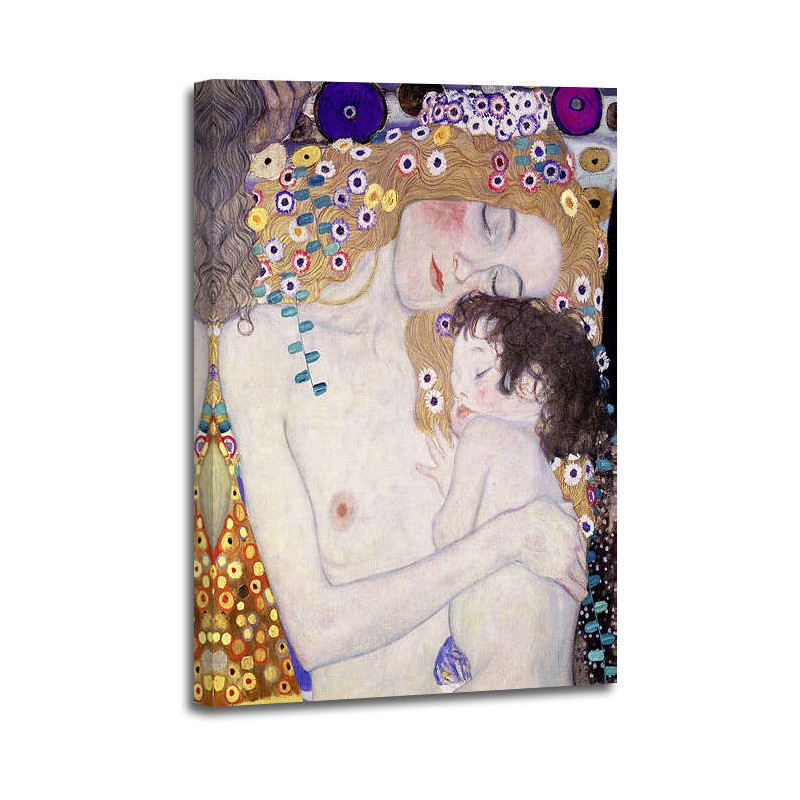 Gustav Klimt - Le Tre etá della donna (det) 