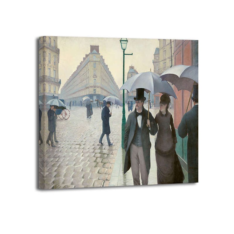 Gustave Caillebotte - Paris Street rainy day