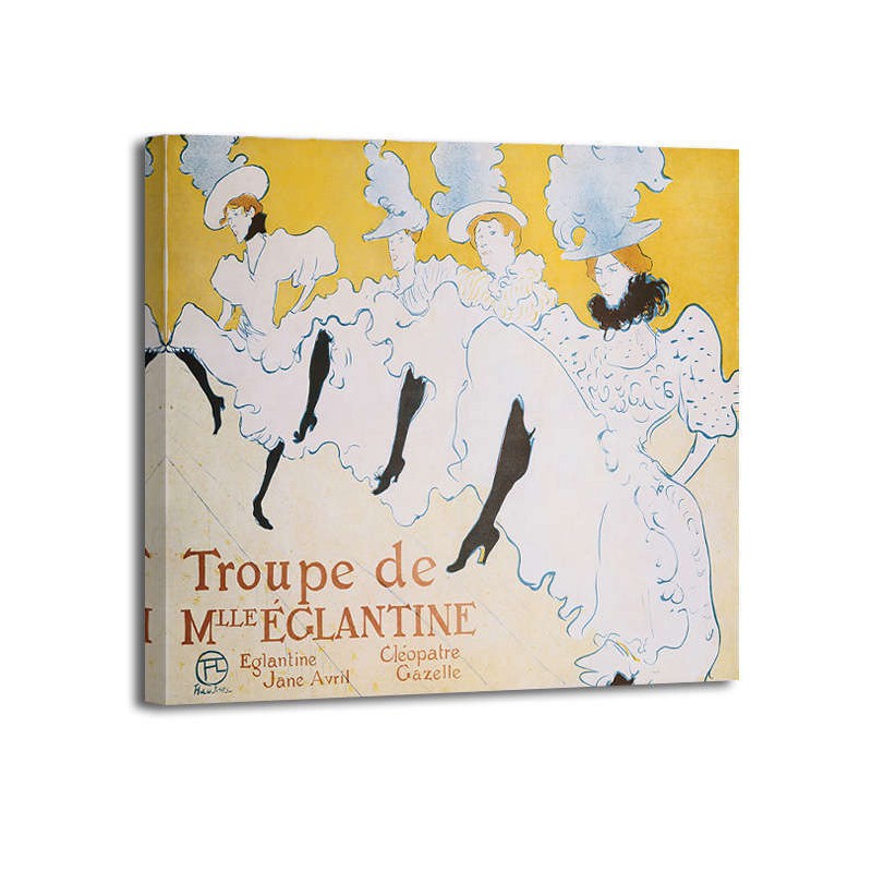 Henri de Toulouse-Lautrec - The troup of Madame Eglantine