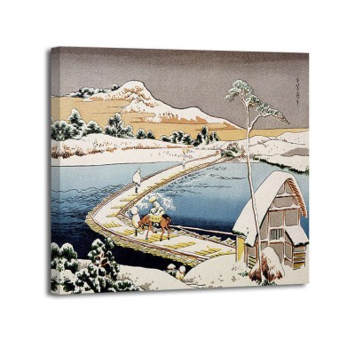 Hokusai - Paysage japonais