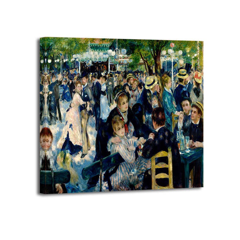 Pierre-Auguste Renoir - Dance at Le Moulin de la Galette