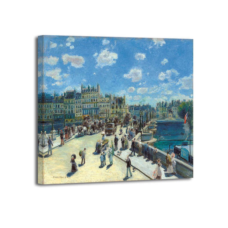 Pierre-Auguste Renoir - Pont Neuf Paris - copia (F)