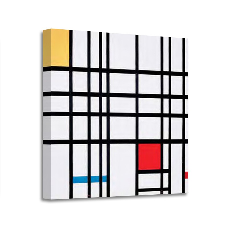 Pien Mondrian - Composition avec rouges jaunes et bleus