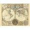 Samuel Dunn - Double hemisphere map of the world 1794