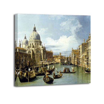 Canaletto - The entrance to the Grand Canal, Venice